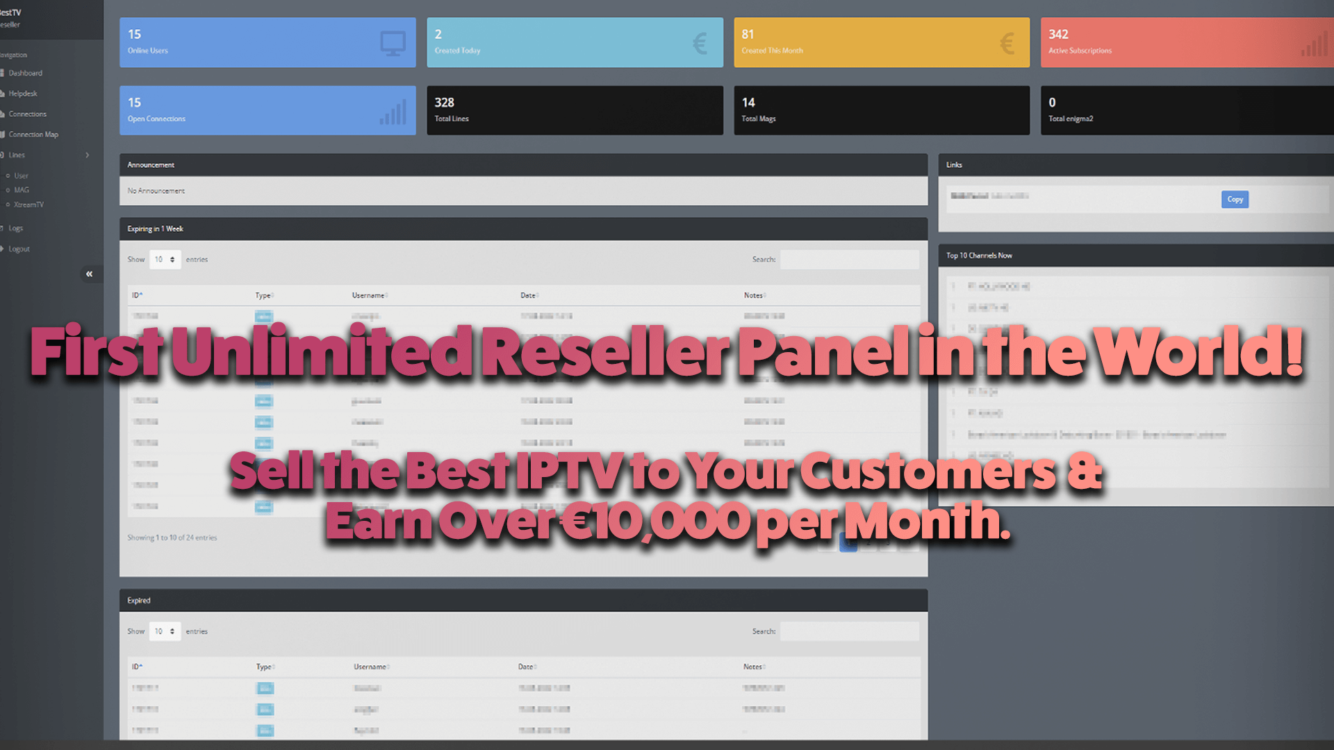 IPTV Unlimited Reseller